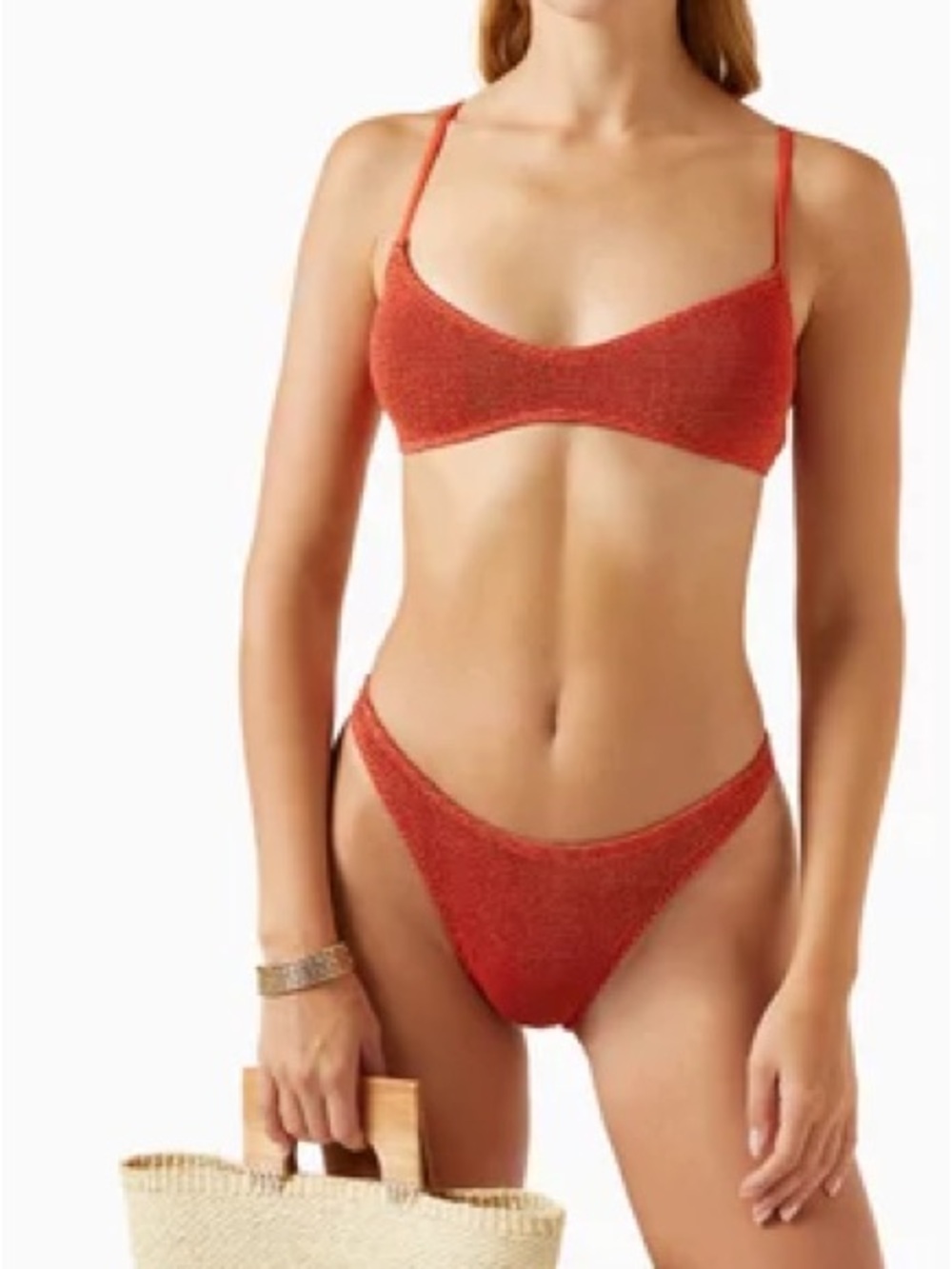 Love & bikinis chic Textured Bikini Two-Piece Swim Set
